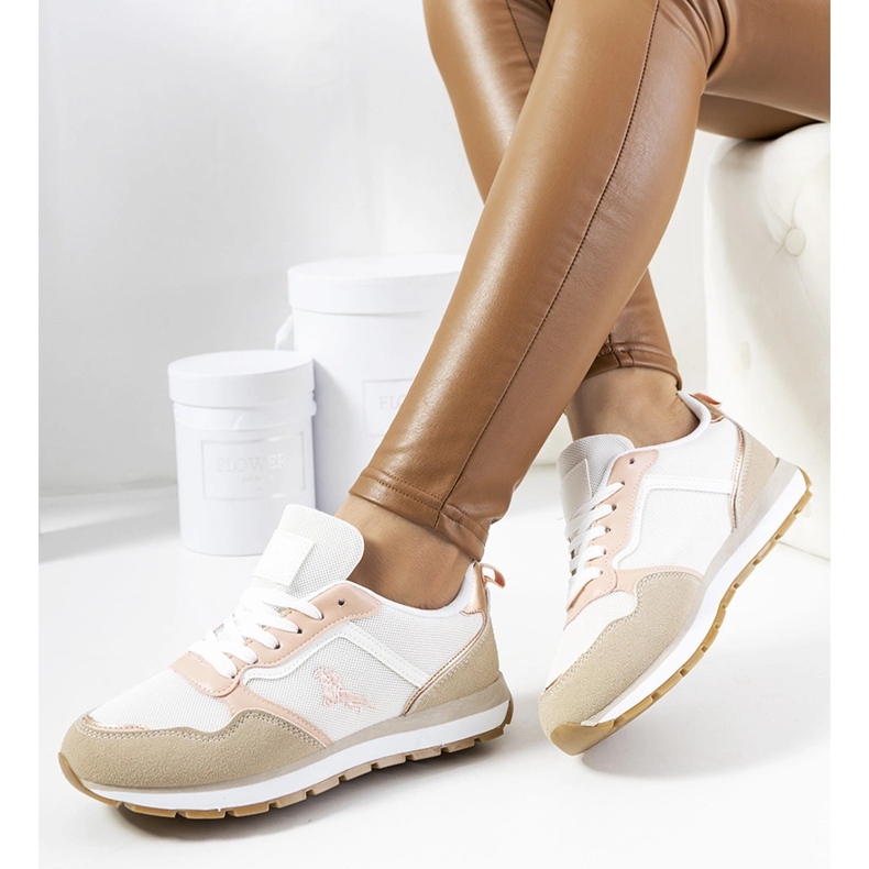 Fiorenti beige damsneakers 1