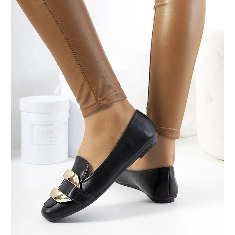 Renwick svarta loafers för kvinnor 1