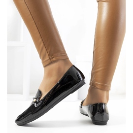 Black Poppy Patent Loafer svart 2