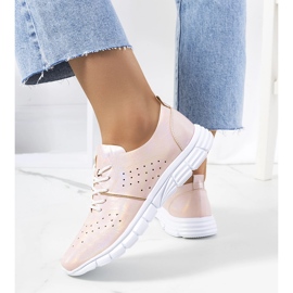 Enid rosa holografiska tränare 1