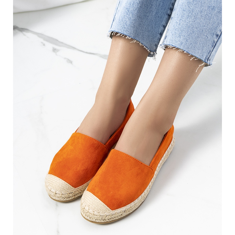 Orange Mathea espadrillor för kvinnor 1