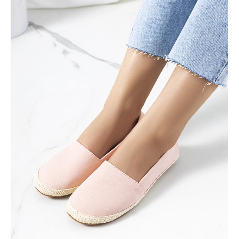 Svarta espadrillor för kvinnor från Lyndsey rosa 1