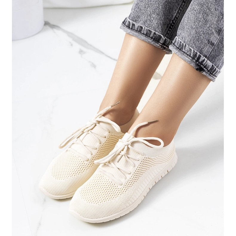 Bertens beige sportsneakers 1