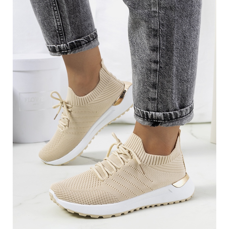 Beige Ellice sportsneakers 1