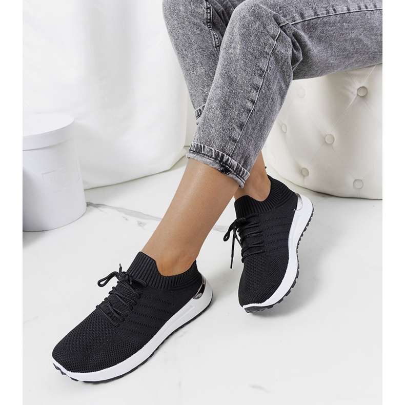 Svarta Ellice sneakers 1
