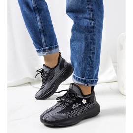 Svarta Molema sportsneakers för kvinnor 1