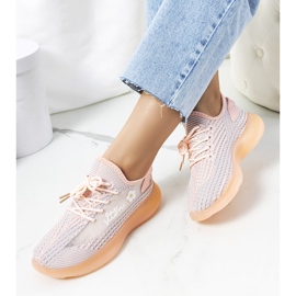 Rosa Molema sportsneakers för dam grå 1