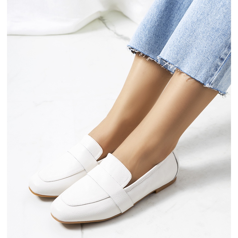 Lönn kvinnors vita läderskor 1