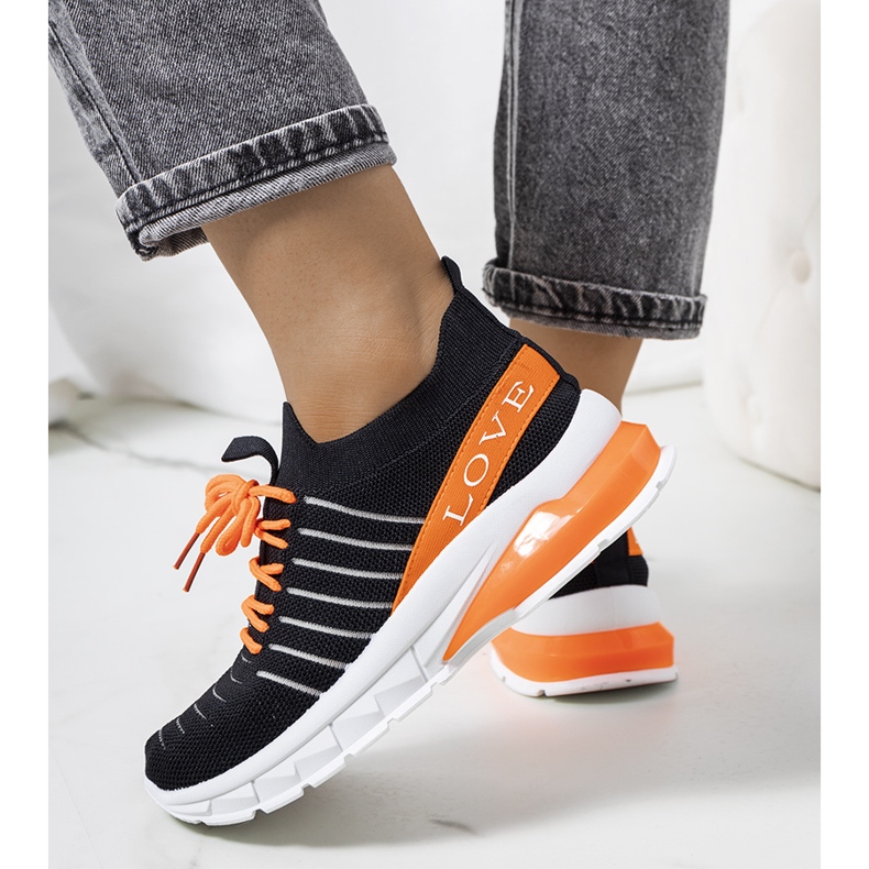 Svarta sportsneakers från Nena 1