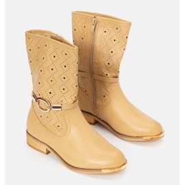 Valley beige barnstövlar 1