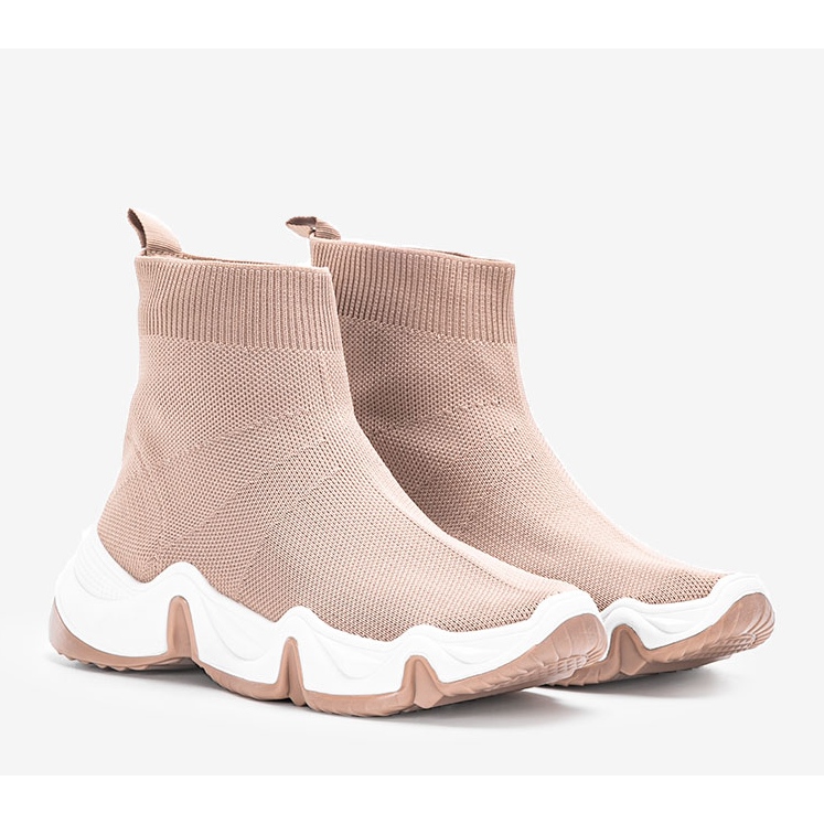 Terica bruna high-top sneakers beige 1