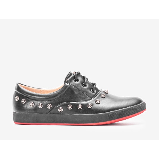 Svarta Kooi barnsneakers 1