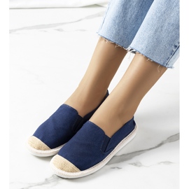 Blå sandaler från Costa violett marinblå 1