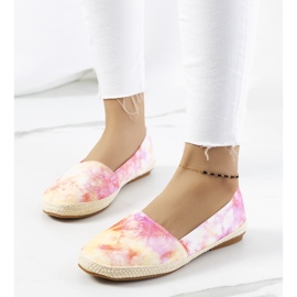 Flerfärgade espadrillor för kvinnor från Lyndsey beige 1