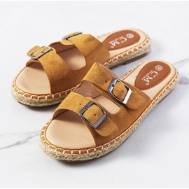 Bruna Finnan tofflor för kvinnor 1