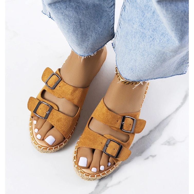 Bruna Finnan tofflor för kvinnor 2