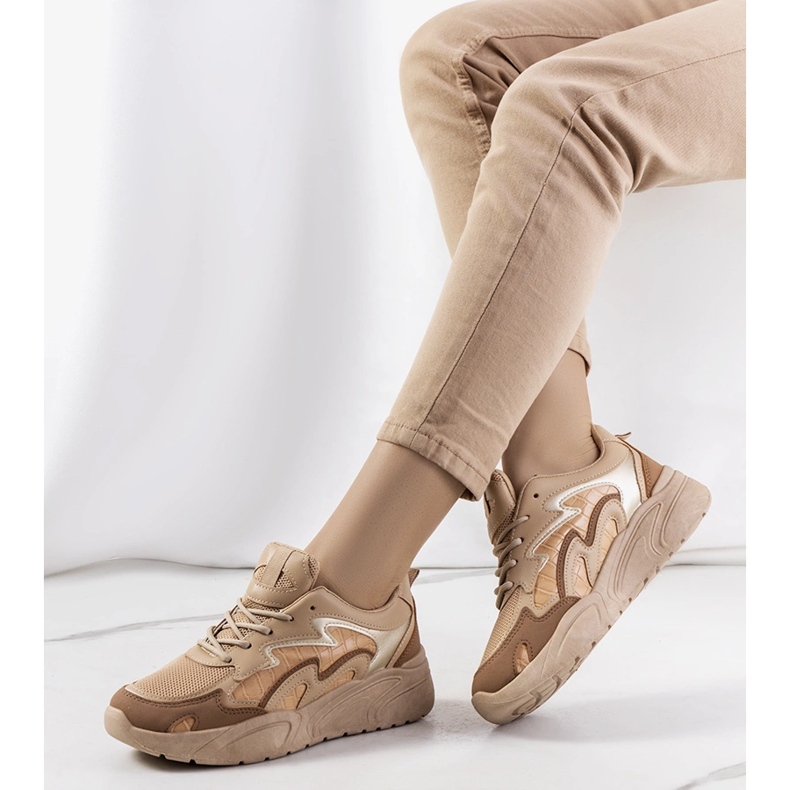 Brito bruna sneakers beige 1