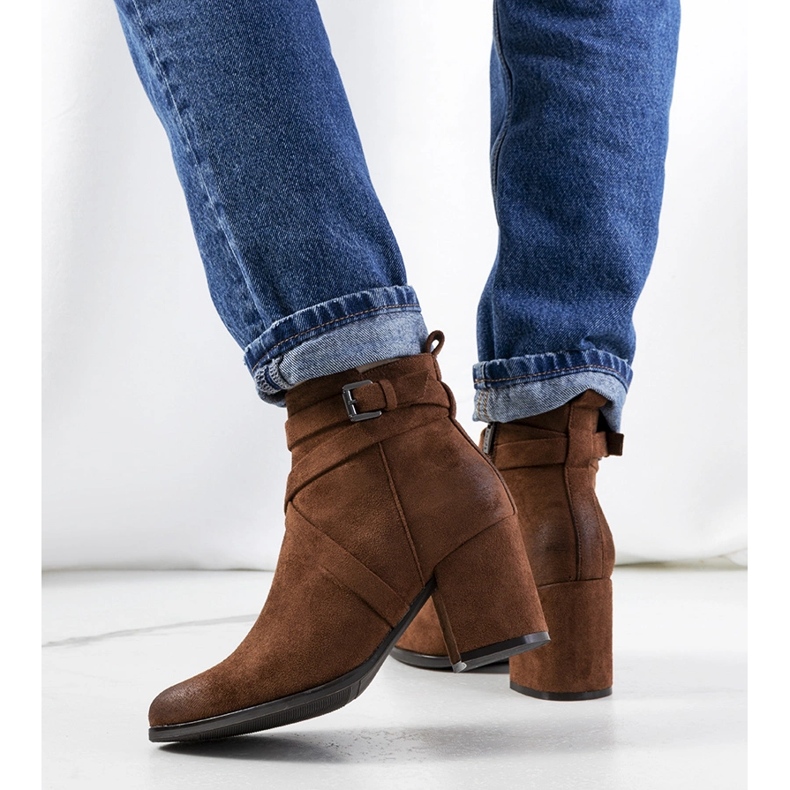 Bruna Mossley-stövlar 1