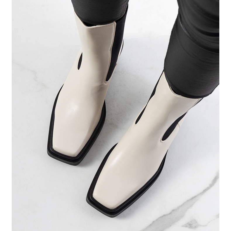 Beige Maret stövlar 2