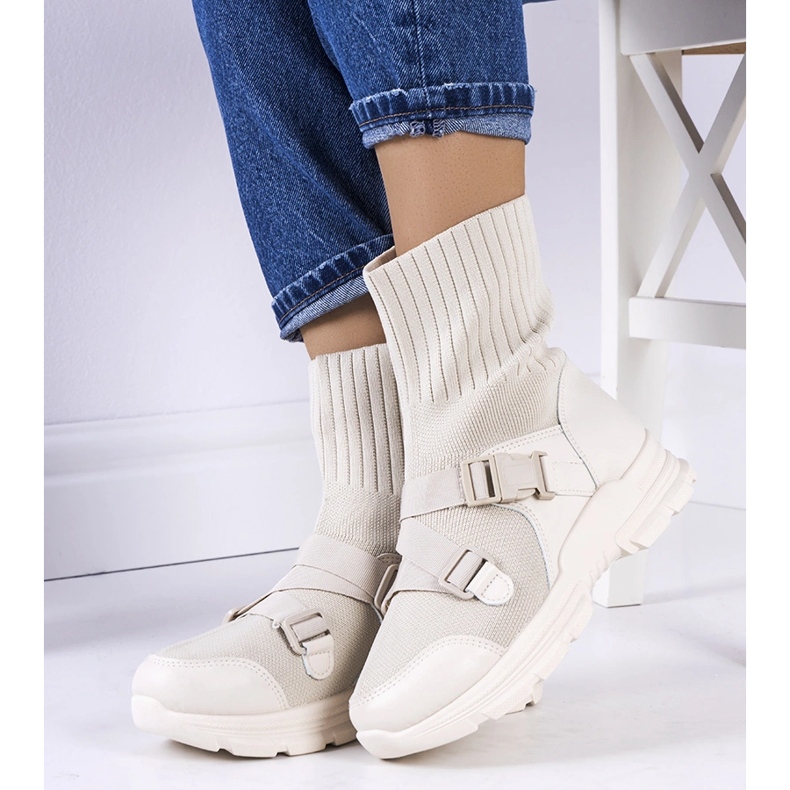 Saker beige sneakers 1