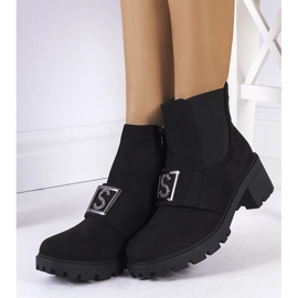 Seoul svarta höga klackar 1