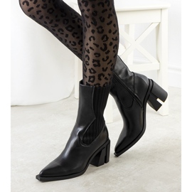 Alanna svarta cowboystövlar 1