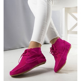 BM Rosa Lalo stövlar i ekomocka 1