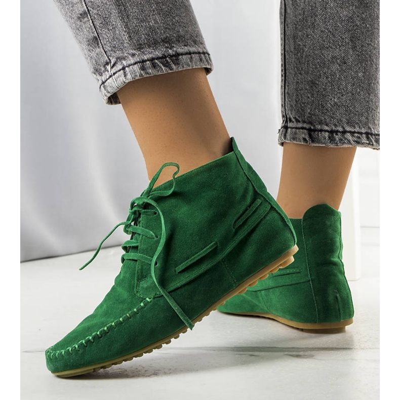 BM Gröna Lalo stövlar i ekomocka 1