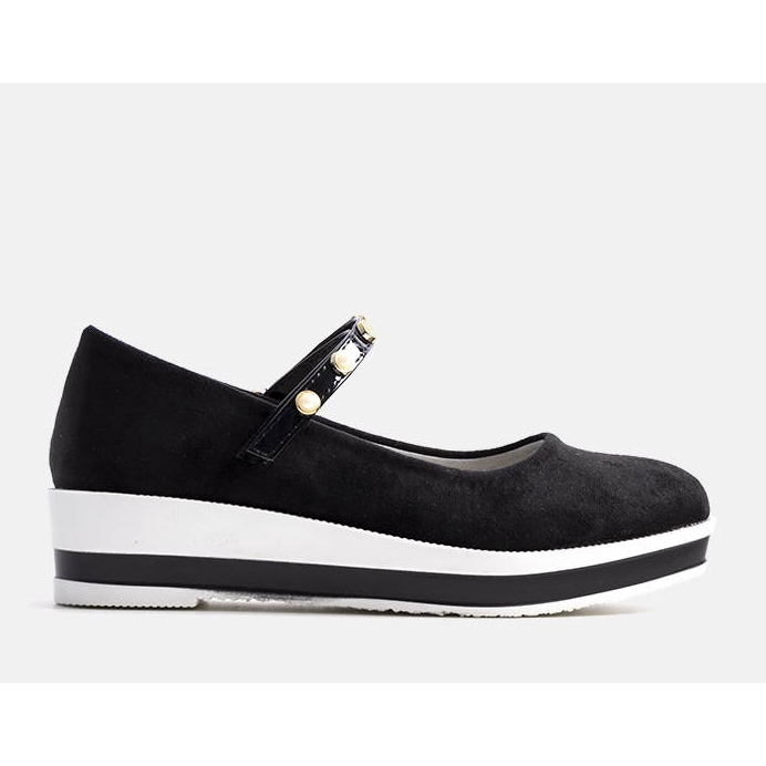 BM Renates svarta barnballerinor 1