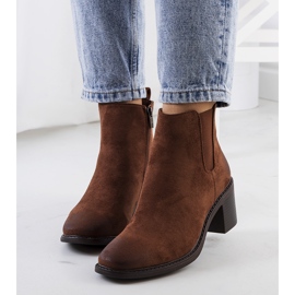 Luiza bruna högklackade stövlar 1