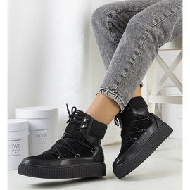 PA1 Svarta snöstövlar för kvinnor från Laursen 1