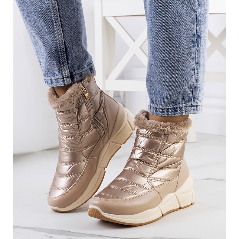 Lago gyllene snökängor beige 1