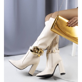 PA1 Beige stövlar Elena 1