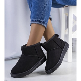 Big Star Svarta snökängor för kvinnor KK274288-906 1