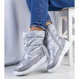 Big Star Grå snöstövlar KK274600 mångfärgad 1