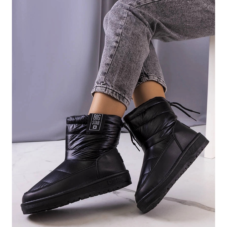 Big Star Svarta snöstövlar II274120 1