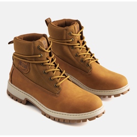 Camel vandringskängor för män Big Star KK174203 brun 1