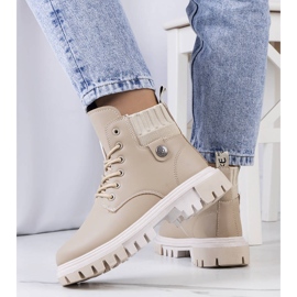 PA1 Beiga damstövlar från Odell beige 1