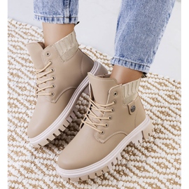 PA1 Beiga damstövlar från Odell beige 2