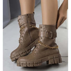 Cerrelli beige isolerade stövlar 1