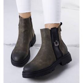 BM Gröna isolerade stövlar från Xiomara 1