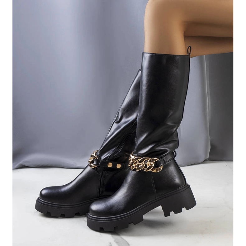 Svarta isolerade stövlar från Cortino 1