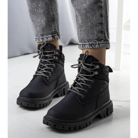 Didians svarta vandringskängor för kvinnor 1