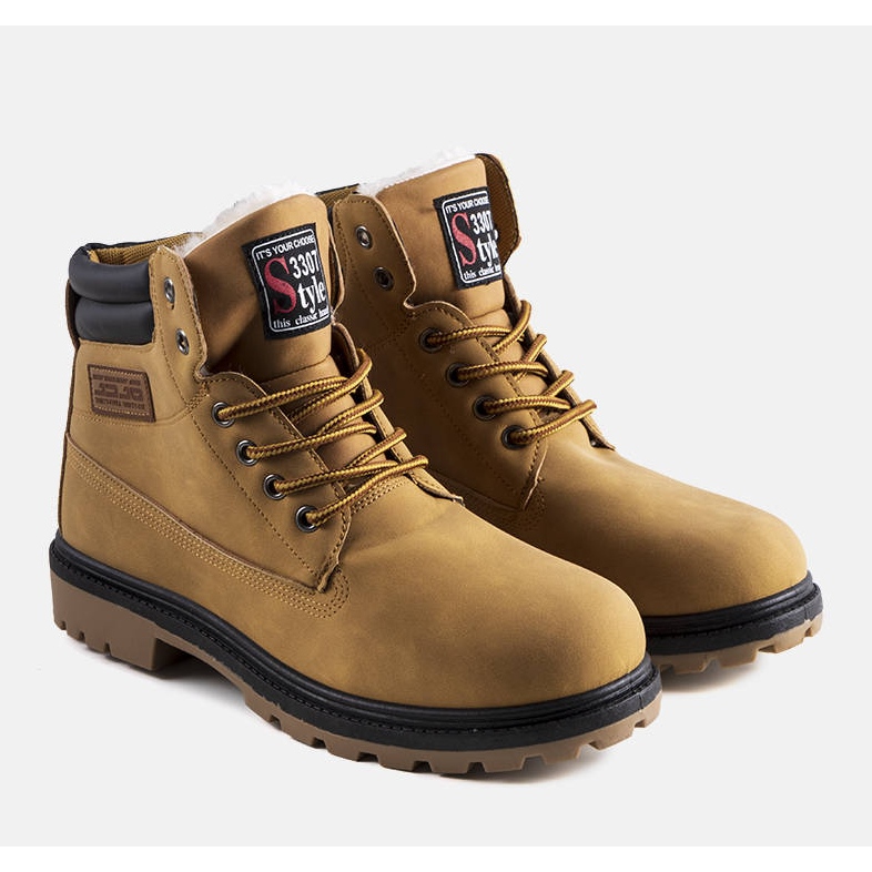 BM Bruna isolerade stövlar för män från Snell 1