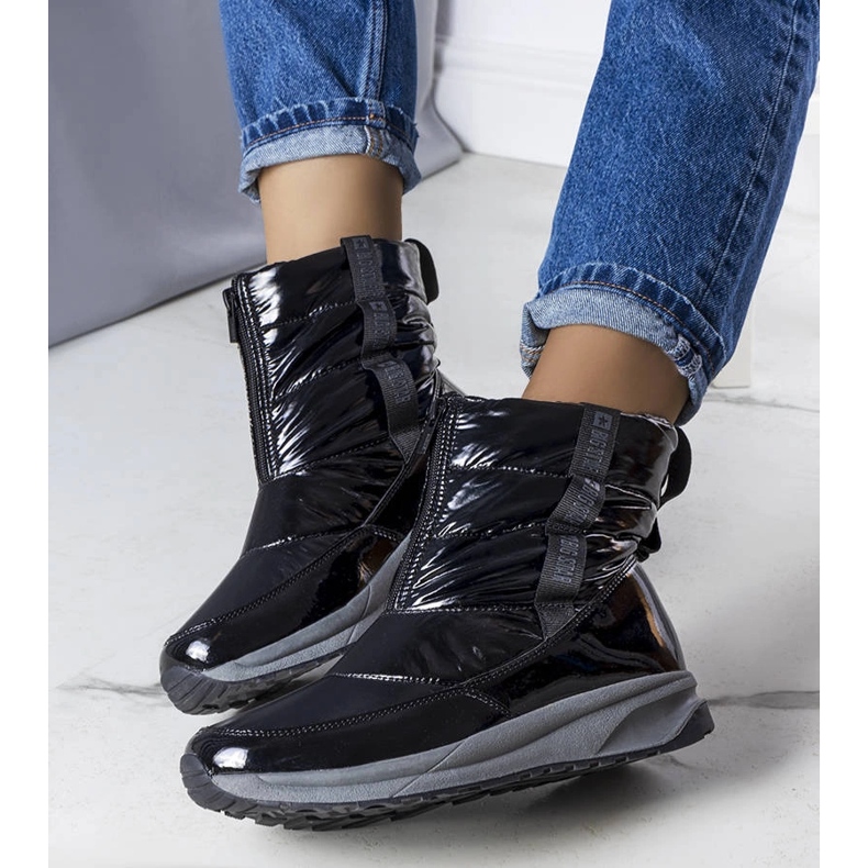 Big Star KK274392 svarta snöstövlar 1