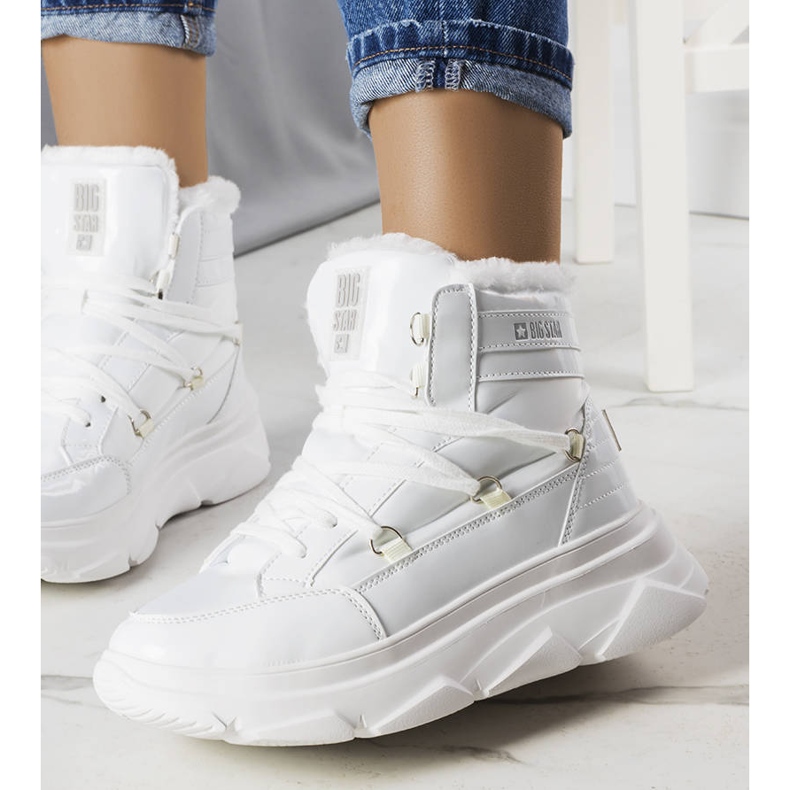 Big Star II274463 vita snöstövlar 1