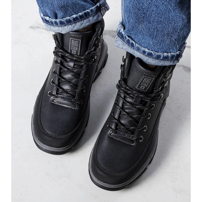 Big Star svarta stövlar KK274222 1