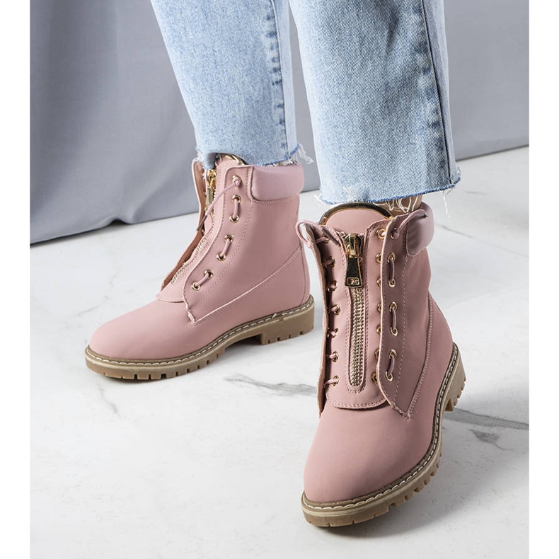 BM Stephanies rosa vandringskängor 1