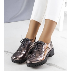 Metallic svarta skor från Myra 1