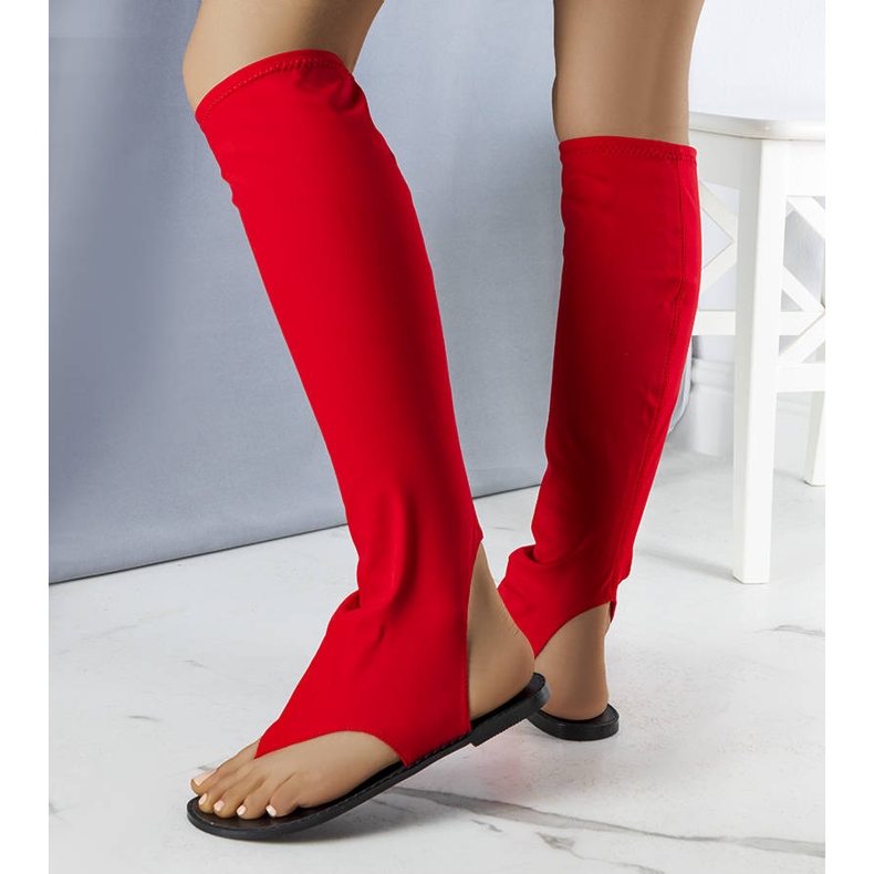 Röda flipflops från Irma 1